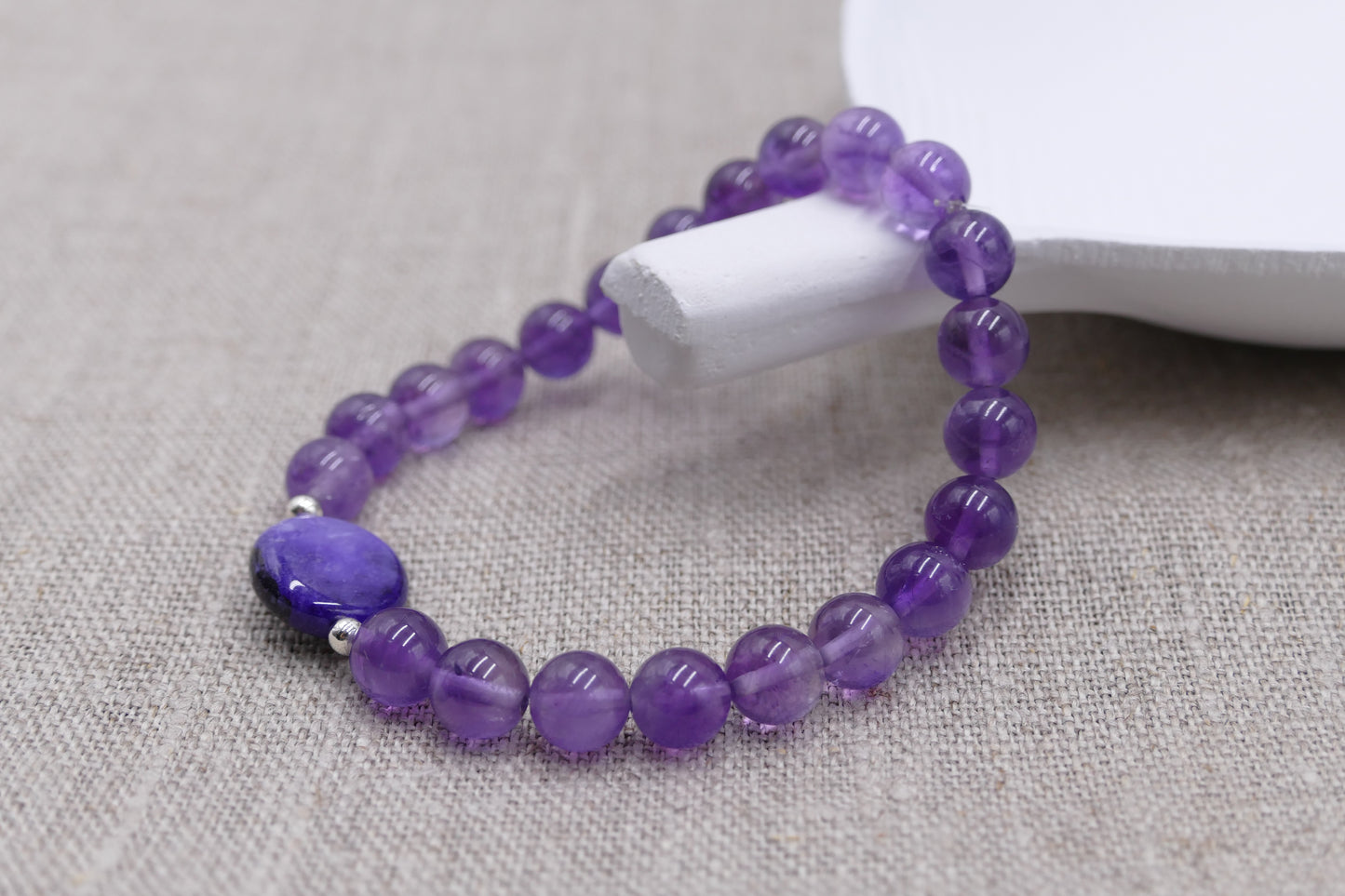 Amethyst Armband lila / violett