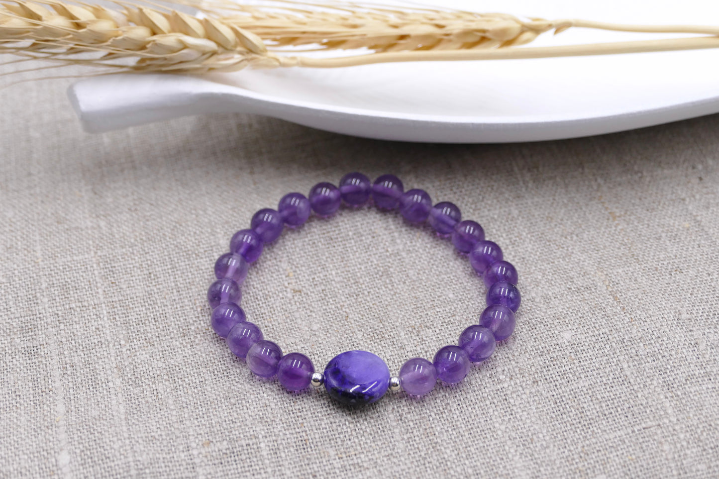 Amethyst Armband lila / violett