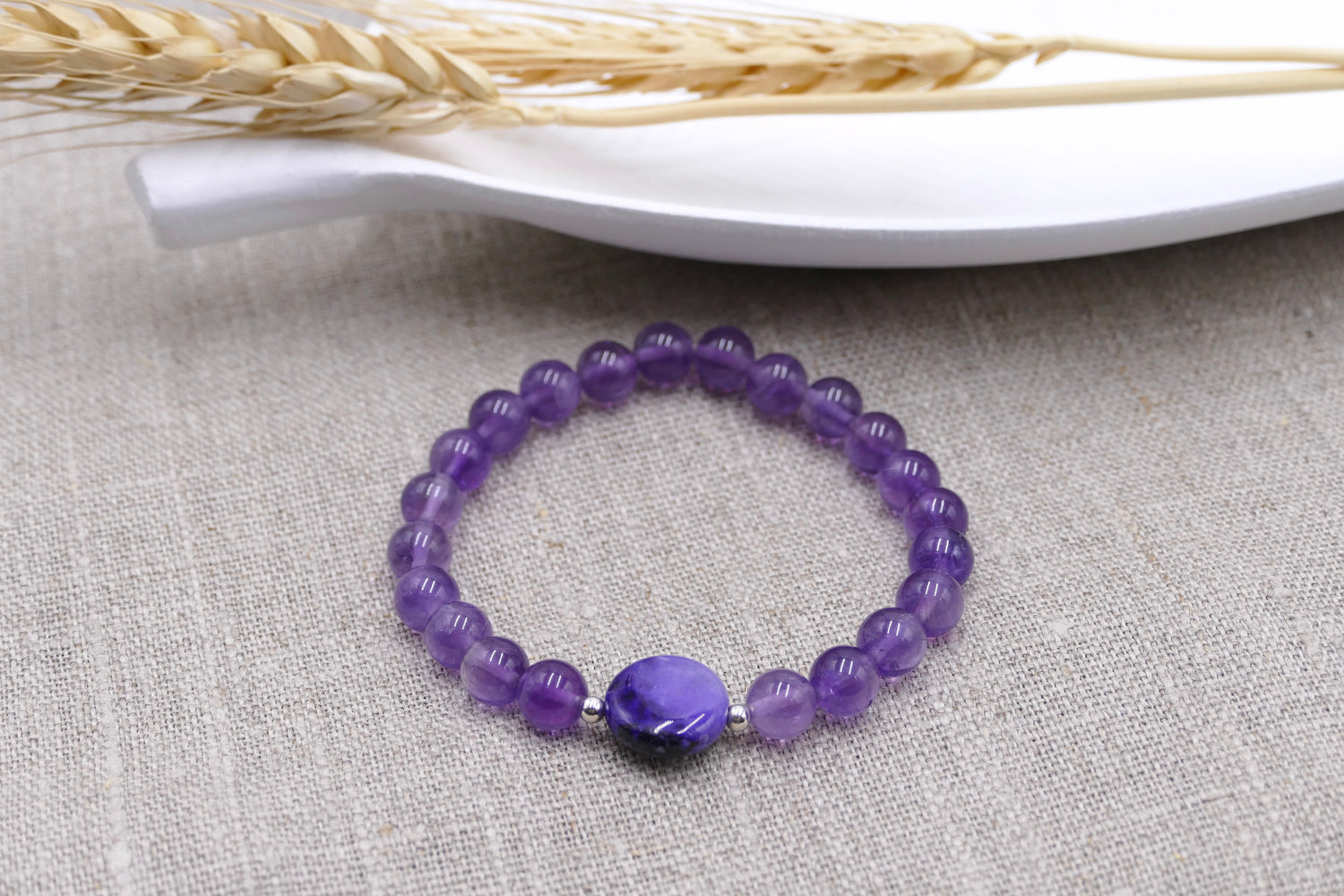 Amethyst Armband lila / violett