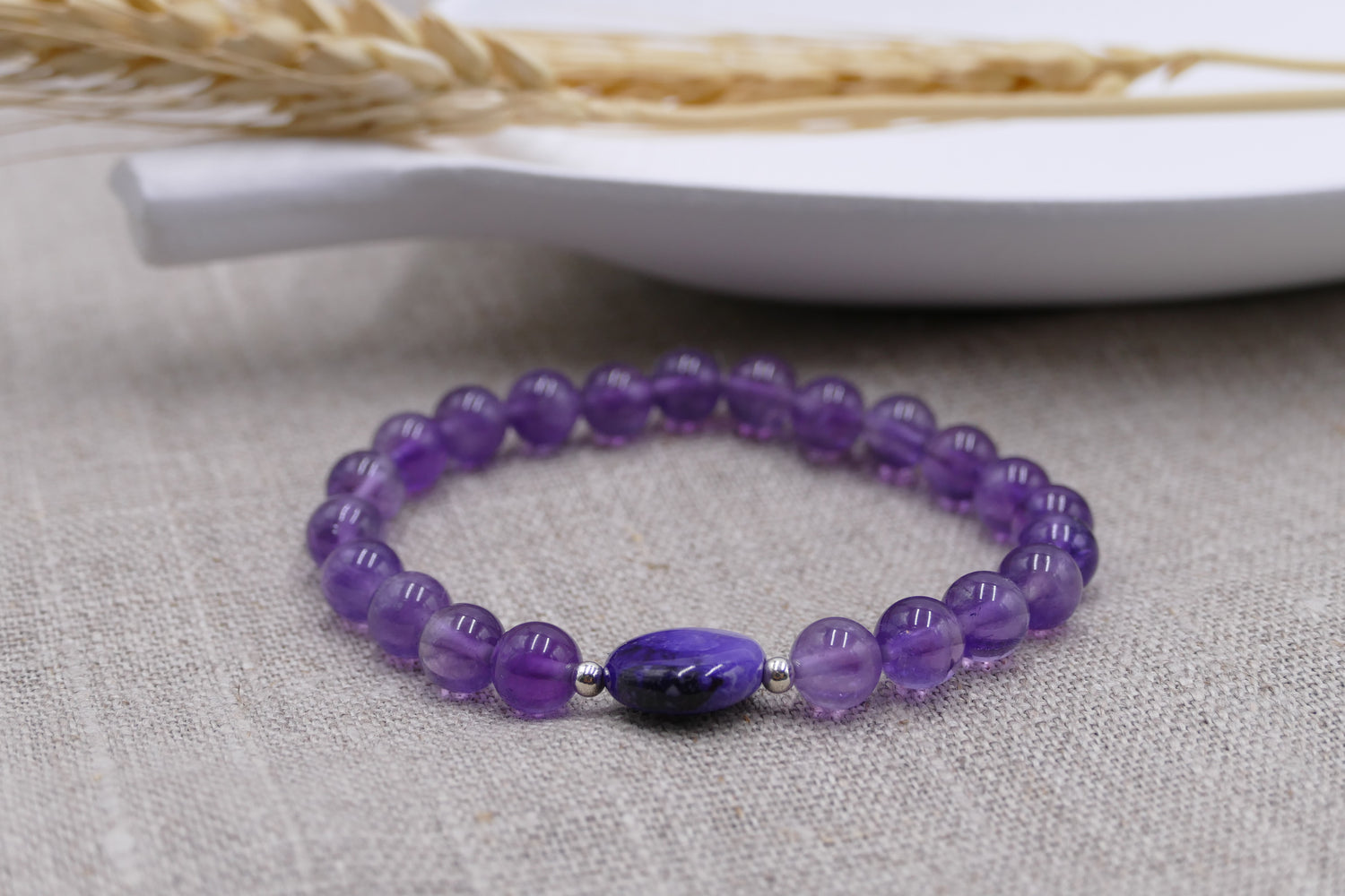 Amethyst Armband lila / violett